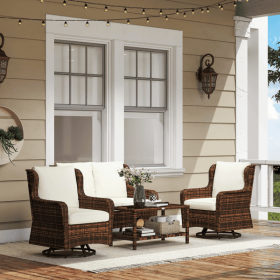 Pieces Patio Furniture Set Pieces Patio Furniture Set